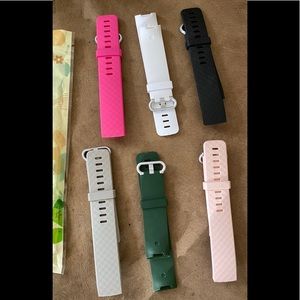 Fitbit charge 3 bands and charger cable